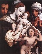 CLEVE, Cornelis van Holy Family dfgh china oil painting reproduction